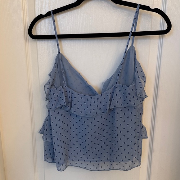American Eagle Outfitters Blue Polka Dot Camisole - Picture 6 of 8
